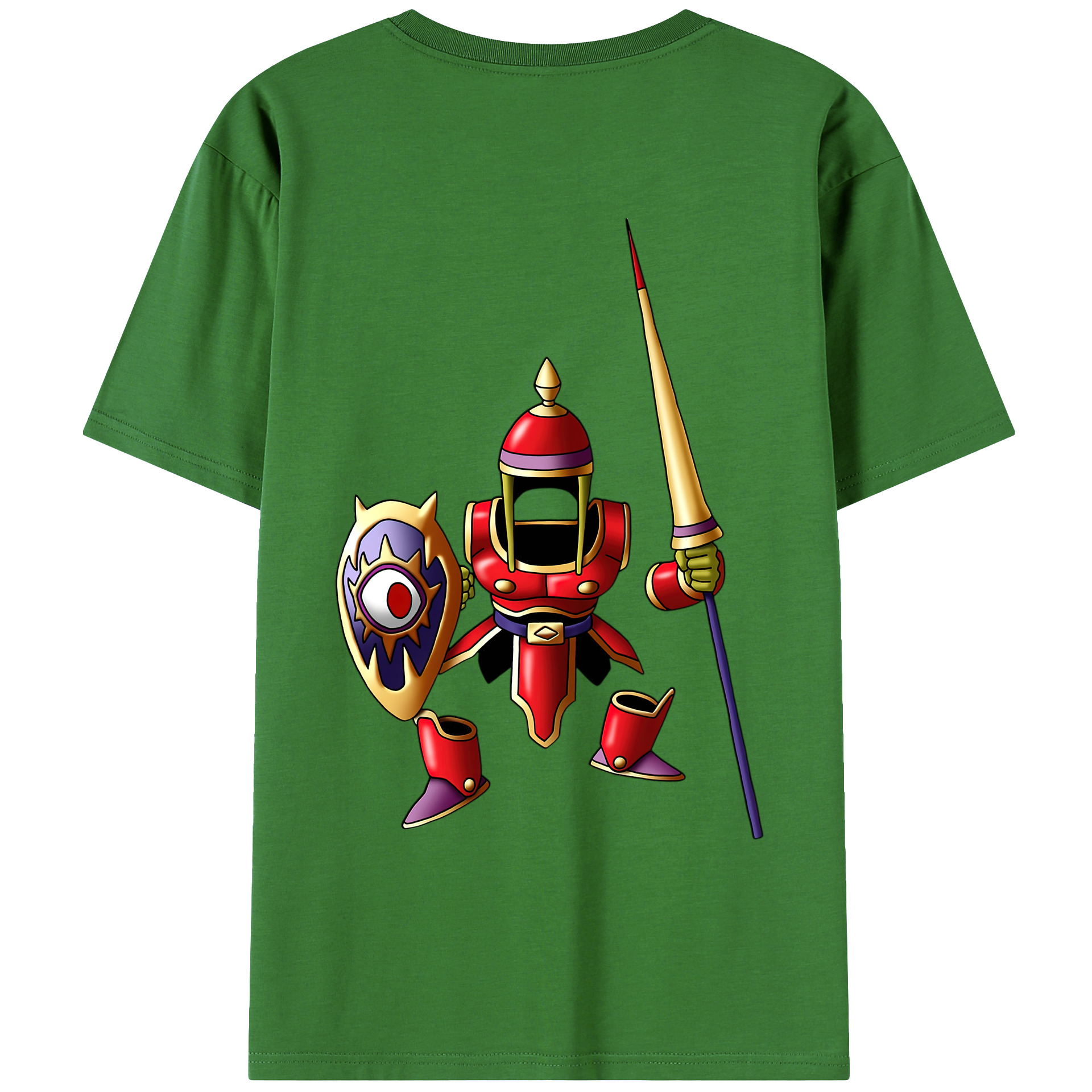（画像用） ドラゴンクエスト Doragon Kuesuto Dragon Quest レディース半袖Tシャツ(バックプリント)